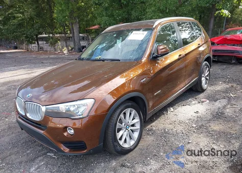 2017 BMW X3 Sdrive28I из США, поврежденный, VIN 5UXWZ7C3XH0V94279